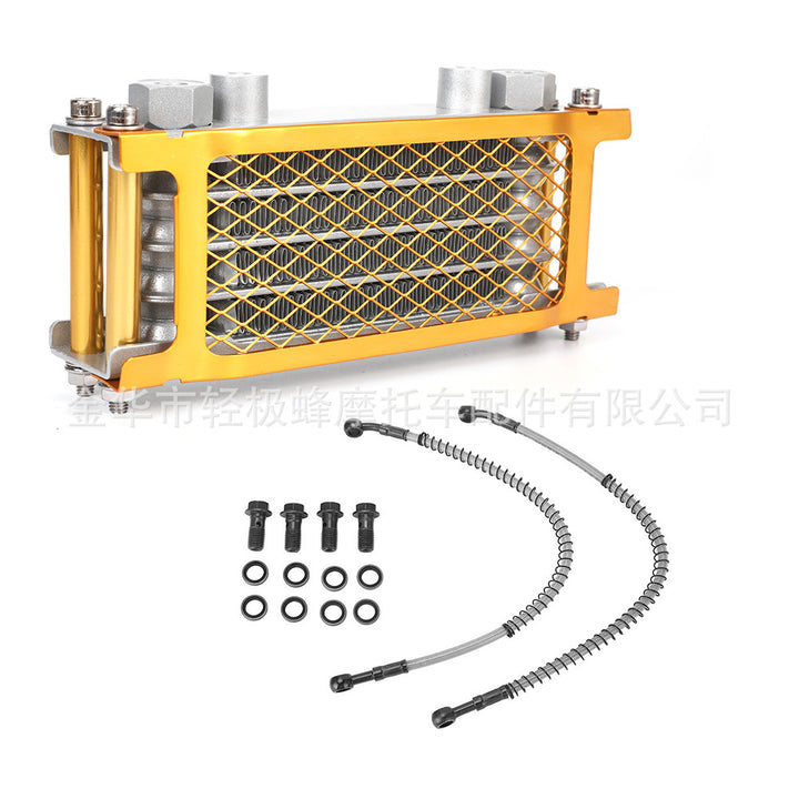 Off-Road Motorcycle 4-Layer Oil Cooler Radiator – 80 CC 140 CC __NS 97__ Monkey Bike Upgrade