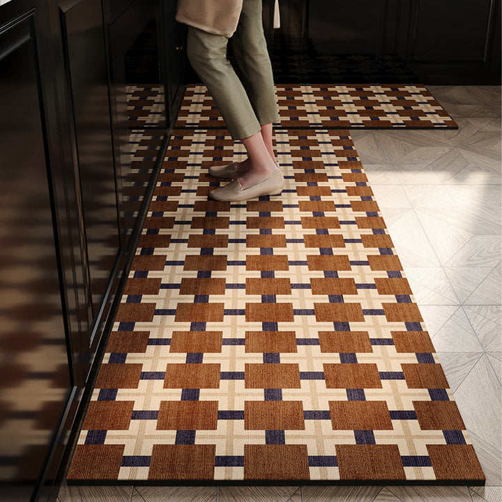 temu Kitchen Floor Mat Non Slip Special Stain Resistant Foot Mat Waterproof
