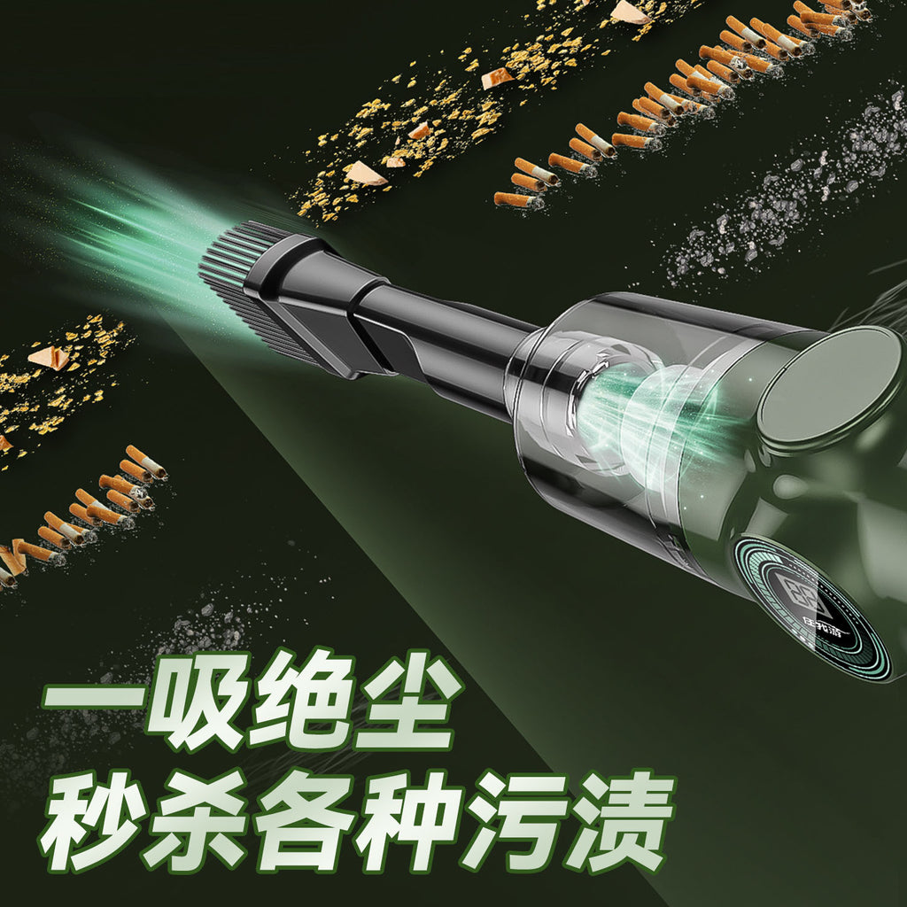工厂直供吸尘器无线便携除尘器车载家用大吸力手持迷你电量显示器