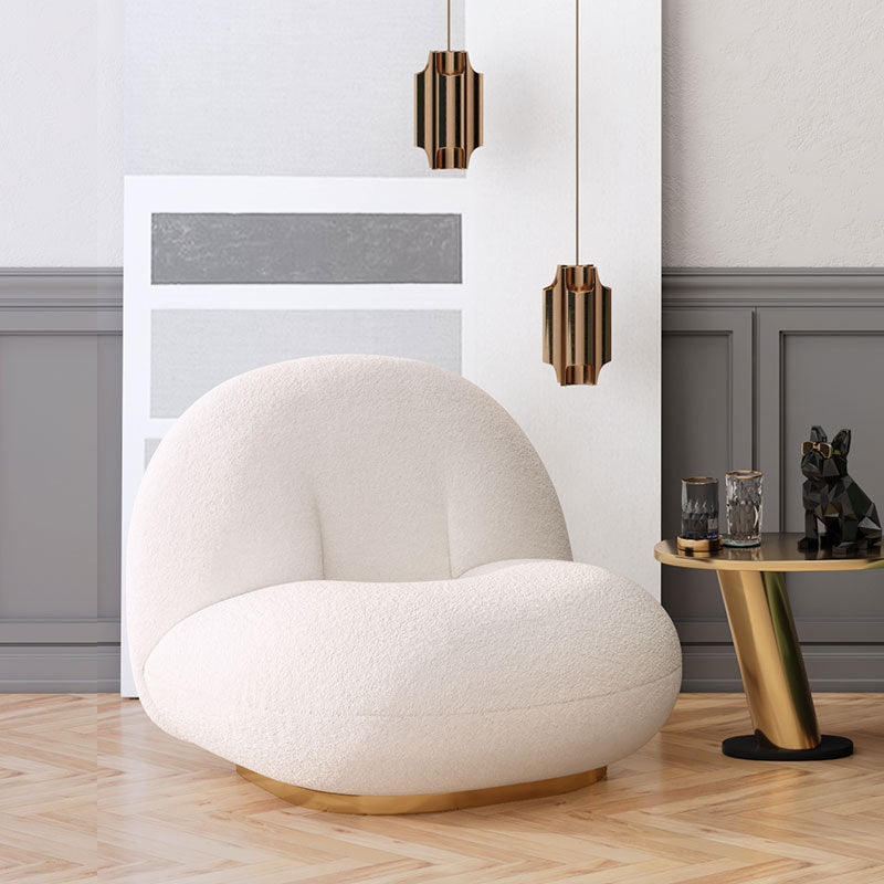 轻奢洽谈网红单人沙发椅桌椅边几组合售楼部休息区休闲椅一桌两椅