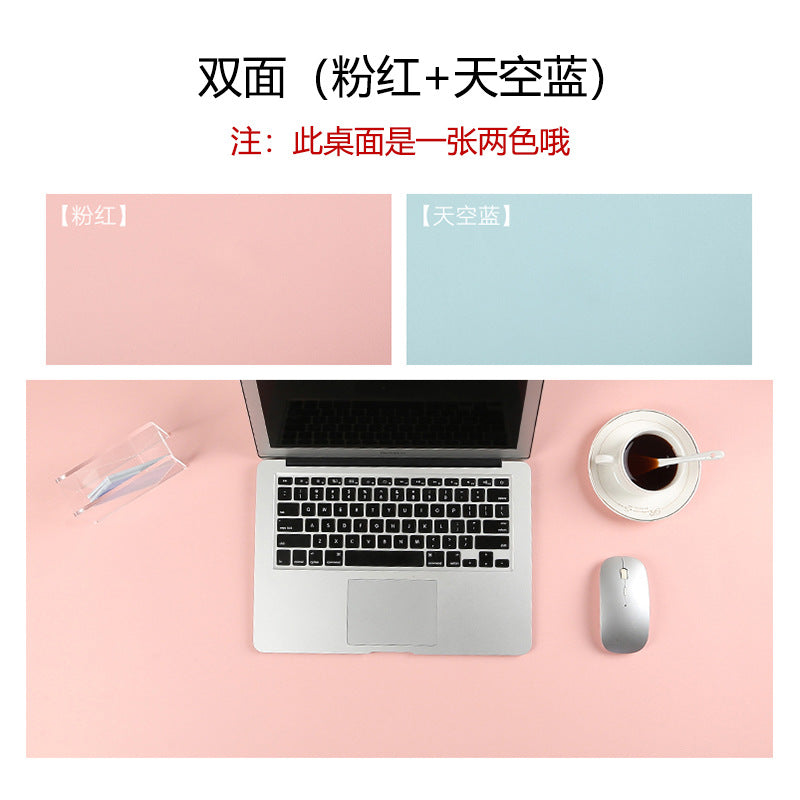 Large PU Leather Desk Pad – Non-Slip Office Mouse Pad & Study Mat