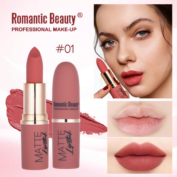 Lipstick Matte Frosted Waterproof Lip Gloss Lipstick