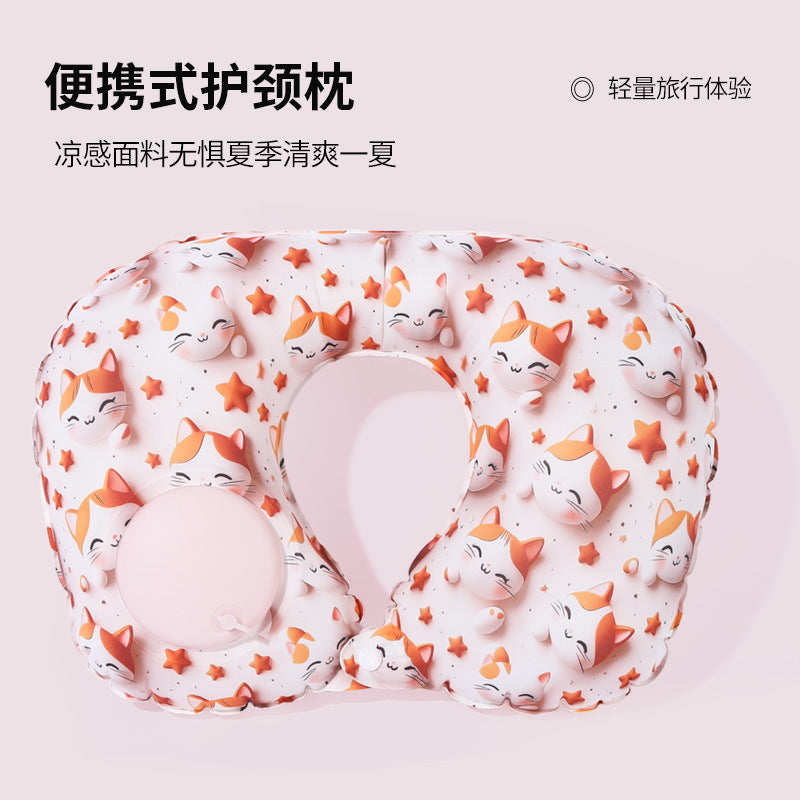 u Portable Neck Pillow Neck Pillow Storage TPU Wholesale