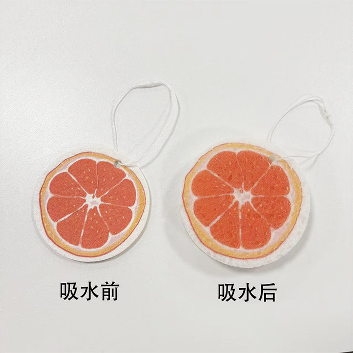 压缩木浆棉 卡通动物水果海绵擦清洁抹布厨房家用洗碗刷木浆海棉