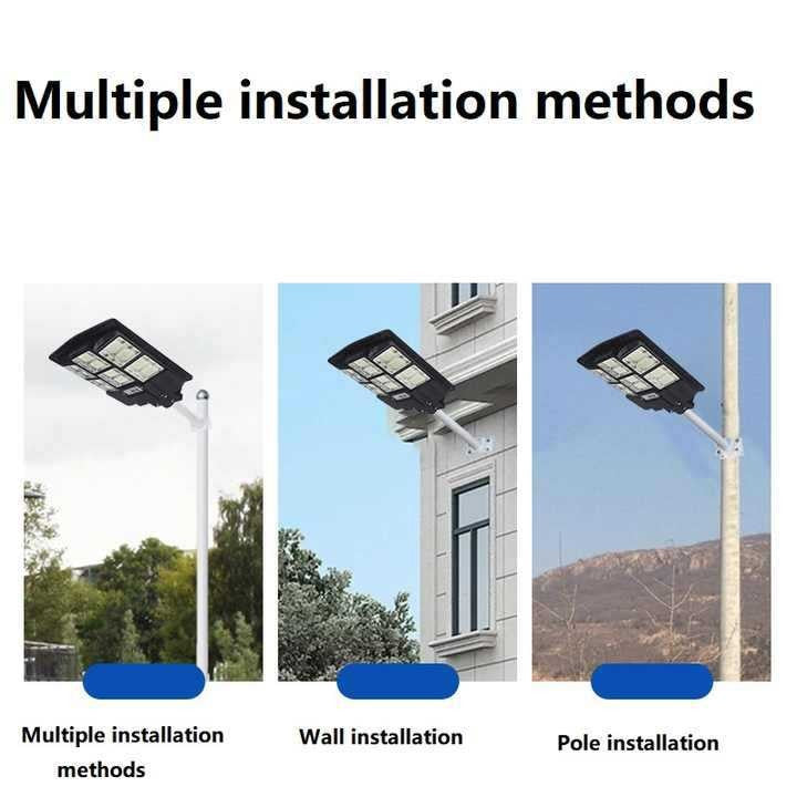 跨境爆款solar light太阳能路灯超亮大功率太阳能户外灯室外照明