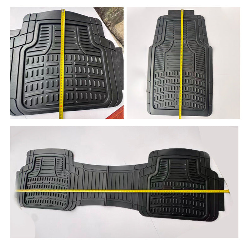 新款高品质TPVC一体成型全天候无异味防脏耐磨损专用汽车脚垫批发