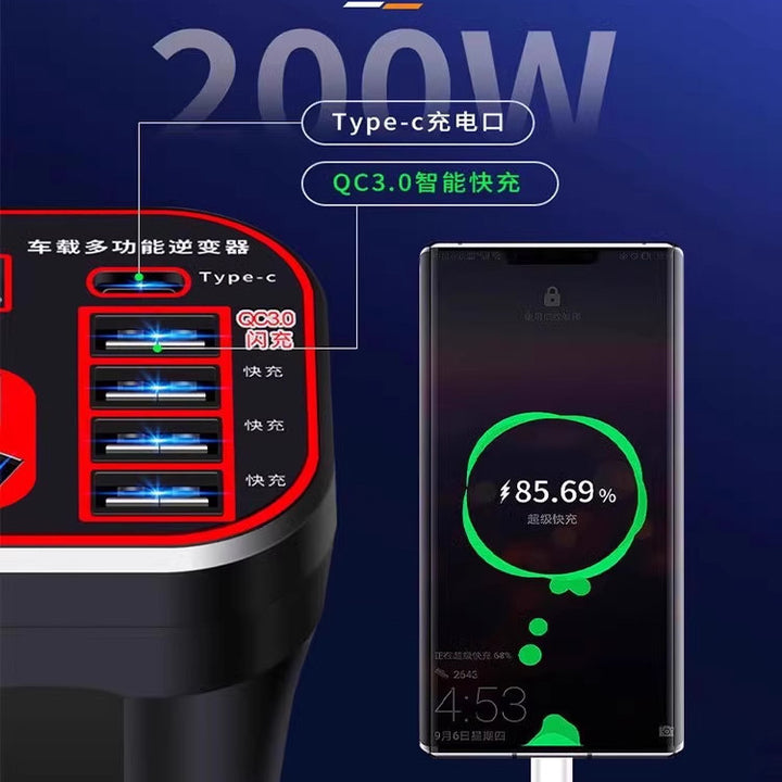 Car Mount Charger Car 12 V 24 V 220 v