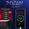 车载充电器点烟器转换插头快充车充汽车12V24V转220v车用逆变器