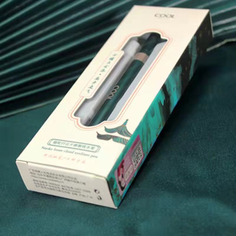 俏美人克拉之恋眼线水笔流畅不断水显色速干黑色硬头毛头细头眼线