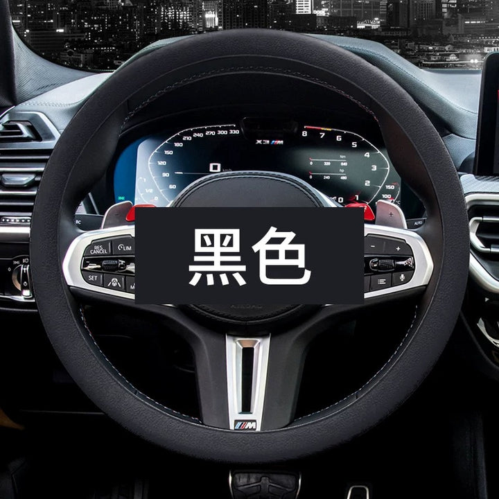 Drop Shipping Car Silicone Steering Wheel Cover Fashion Non Slip Silicone Grip Cover Moisture Wicking Univers