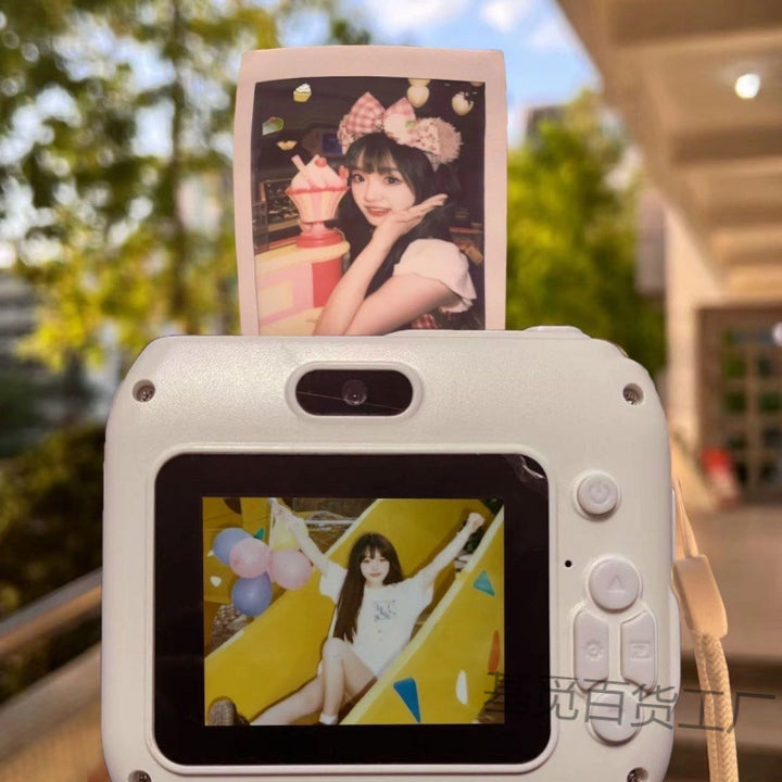High-Resolution Retro Instant Camera – Portable Birthday Gift Camera