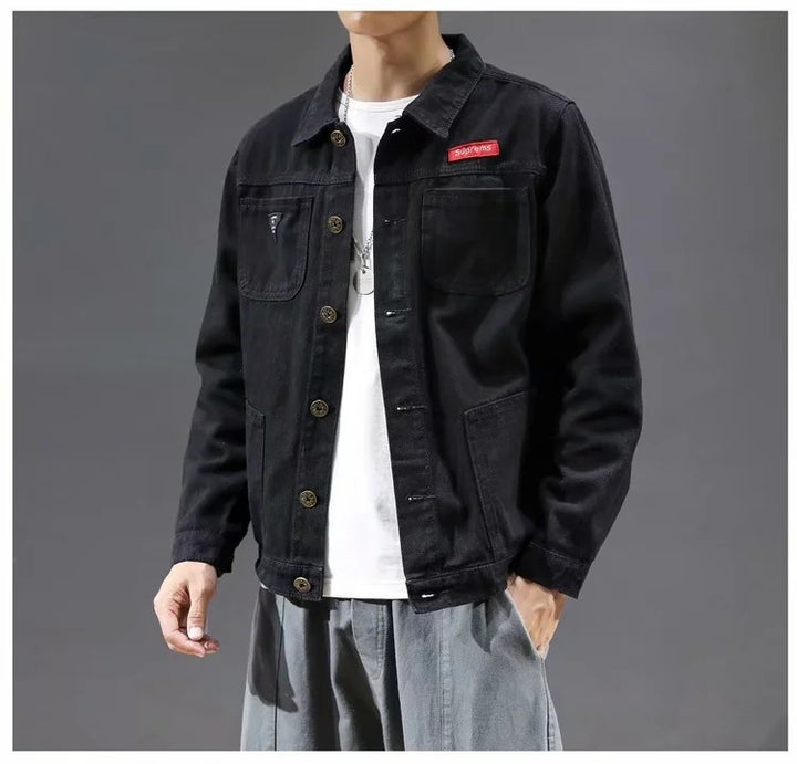 Jacket Men Korean Style Trendy Versatile Casual