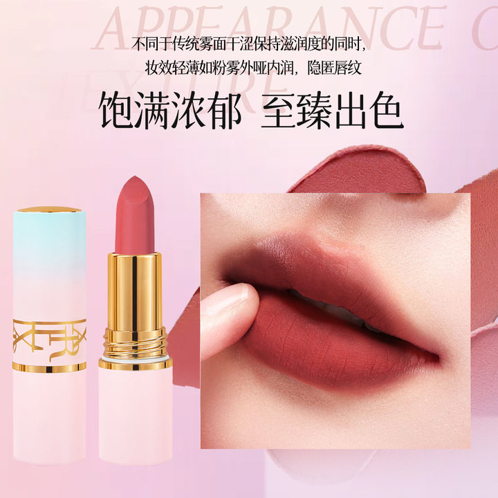 萱罗兰马卡龙不沾杯口红防水持妆哑光显白滋润保湿不易掉色唇膏