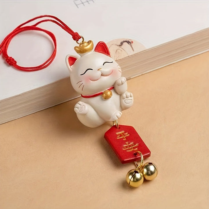 D 99922 Lucky cat car hanging ornament Car