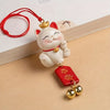 D 99922 Lucky cat car hanging ornament 招财猫车载挂饰