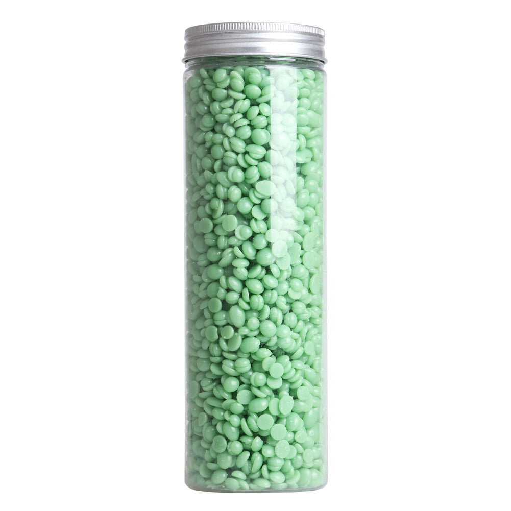 A3固体硬蜡脱毛蜡豆400g脱毛热蜡蜜蜡豆去胡子10色嫩肤除毛洋甘菊