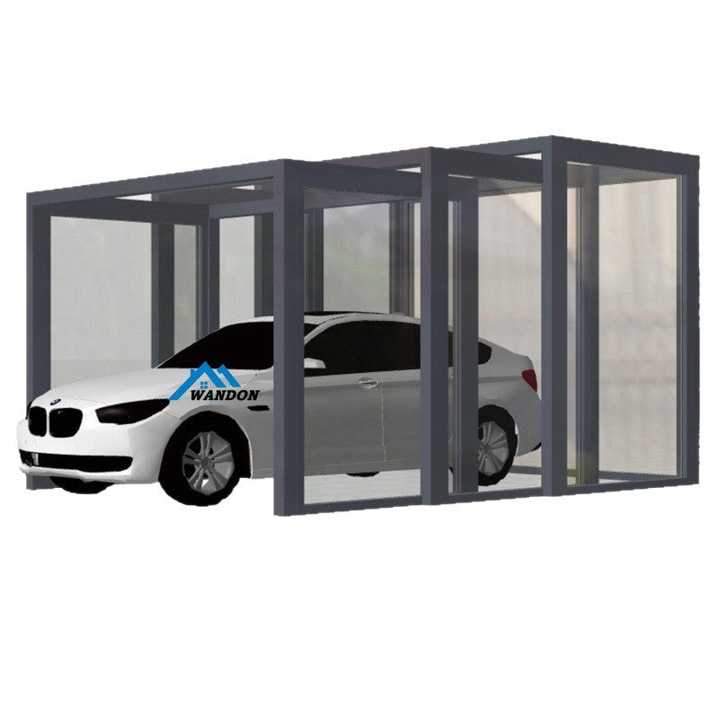 Automatic Shrinkage Sunshade Garage Single Tent Made of Dura
