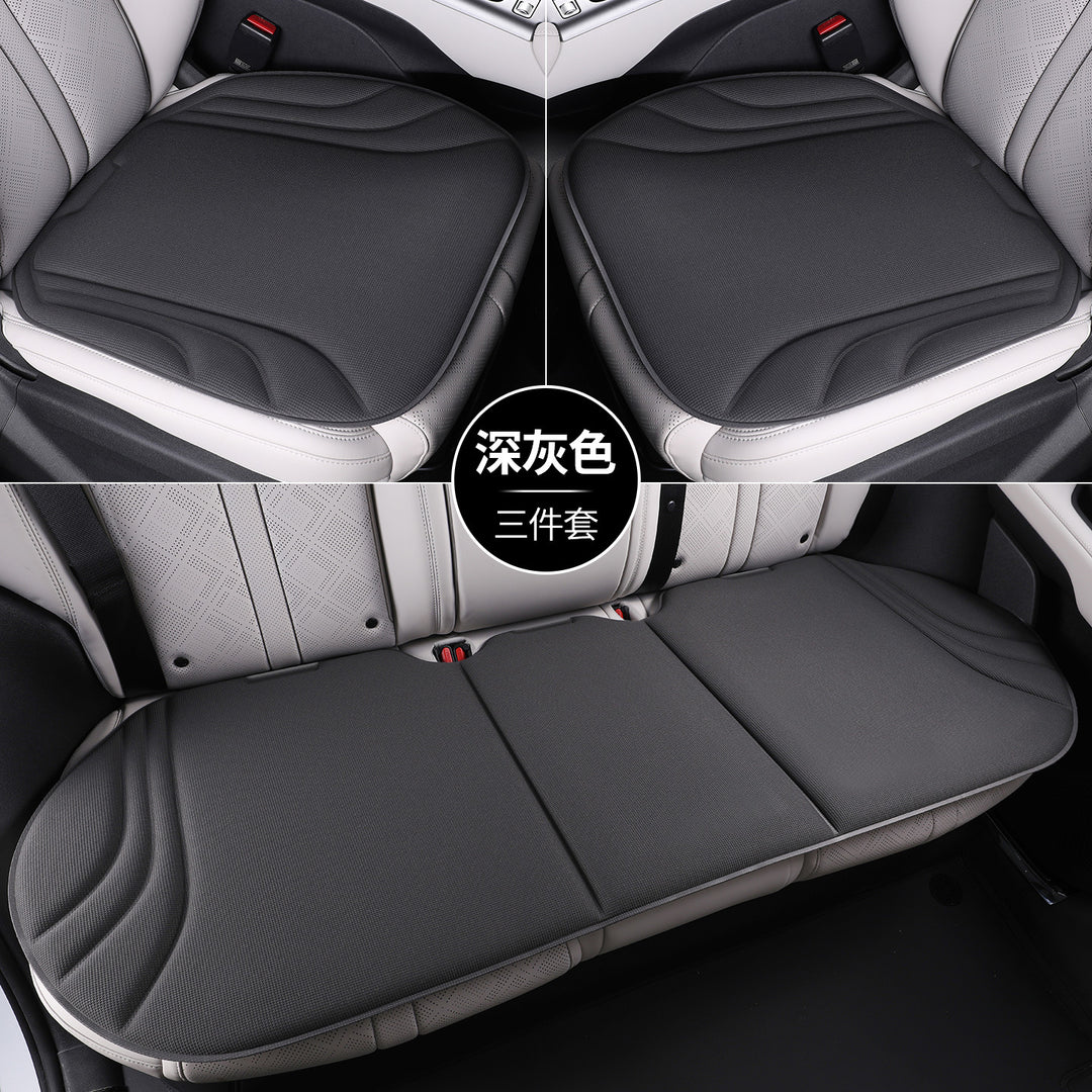 New Universal Car Seat Cushion Non Slip Thin Seat Cushion Premium Feel Breathable