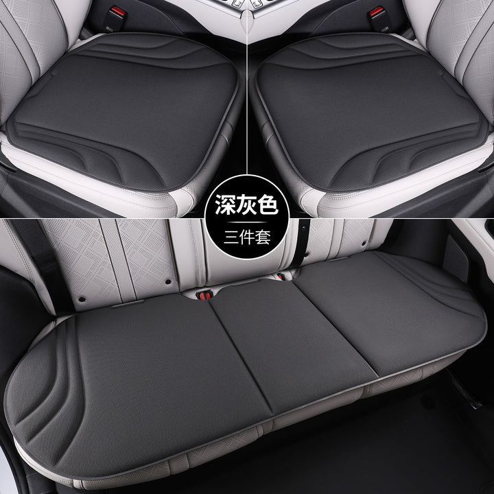 New Universal Car Seat Cushion Non Slip Thin Seat Cushion Premium Feel Breathable