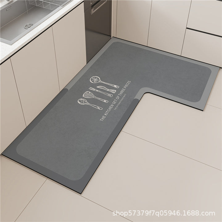 temu LKitchen Floor Mat Stain Resistant Non Slip Foot Mat Home Floor Mat