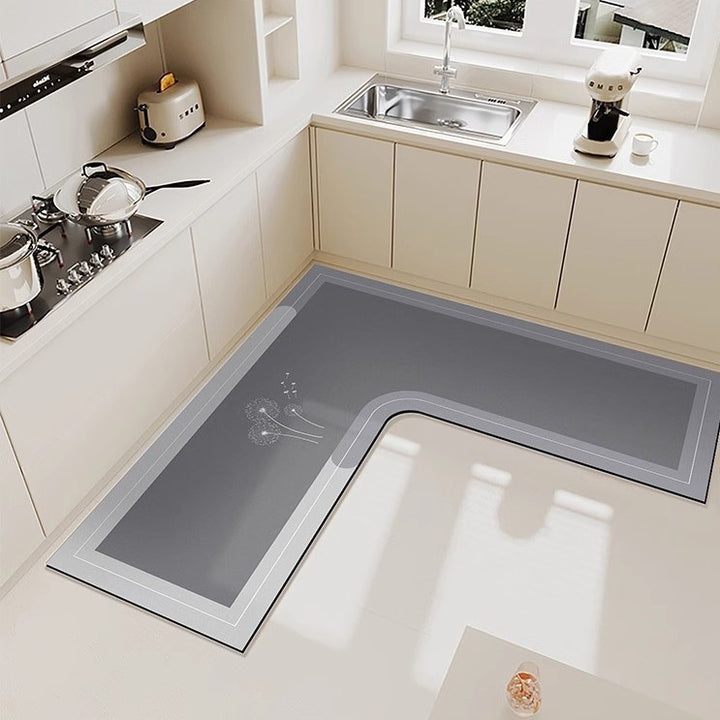 temu LKitchen Floor Mat Stain Resistant Non Slip Foot Mat Home Floor Mat