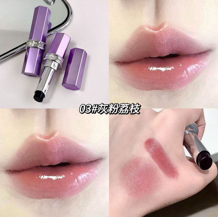 kakashow持妆黑口红滋润显色不易沾杯显白素颜氛围感变色黑色唇膏