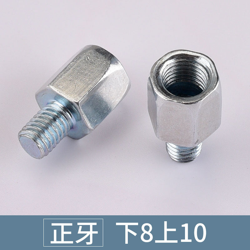 Electric Motorcycle Mirror Conversion Screw – 10 mm to 8 mm Riser Adapter
