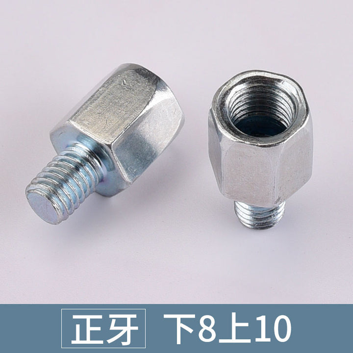 Electric Motorcycle Mirror Conversion Screw – 10 mm to 8 mm Riser Adapter