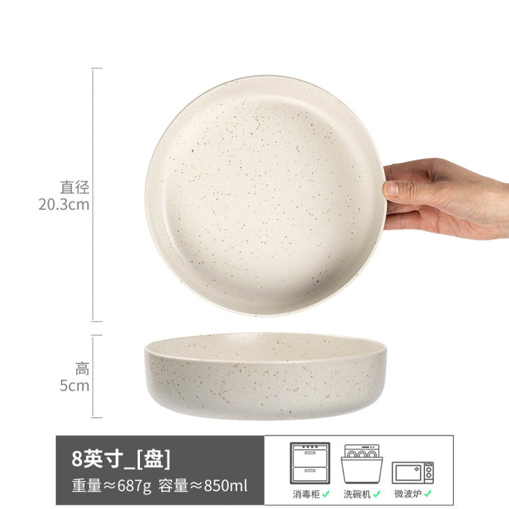 Bowl Vintage Ceramic Bowl Home Plate Tableware Bowl Plate Wholesale Export