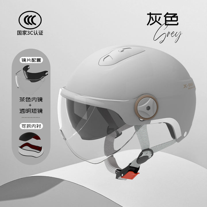 3 c Motorcycle Helmet Men's Women's