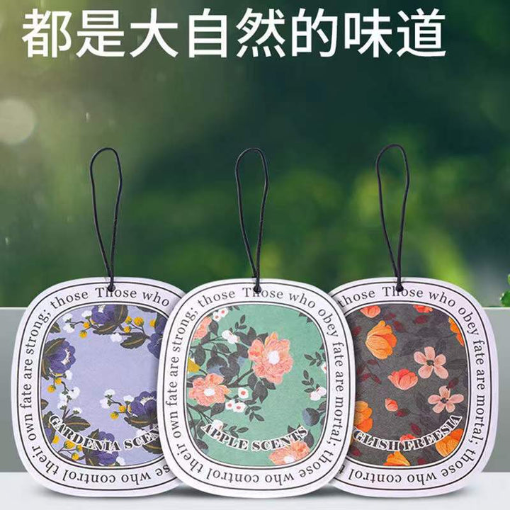 Car Aroma Small Commercial Hang Perfume Car Hanging Decor Fragrance Car