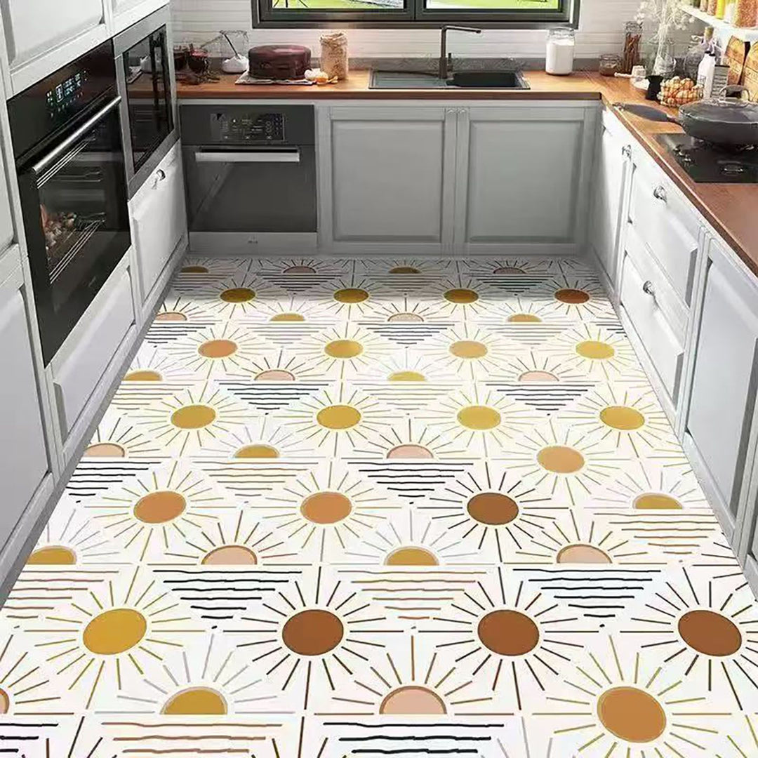 Leather Floor Mat Kitchen Waterproof Floor Mat Home