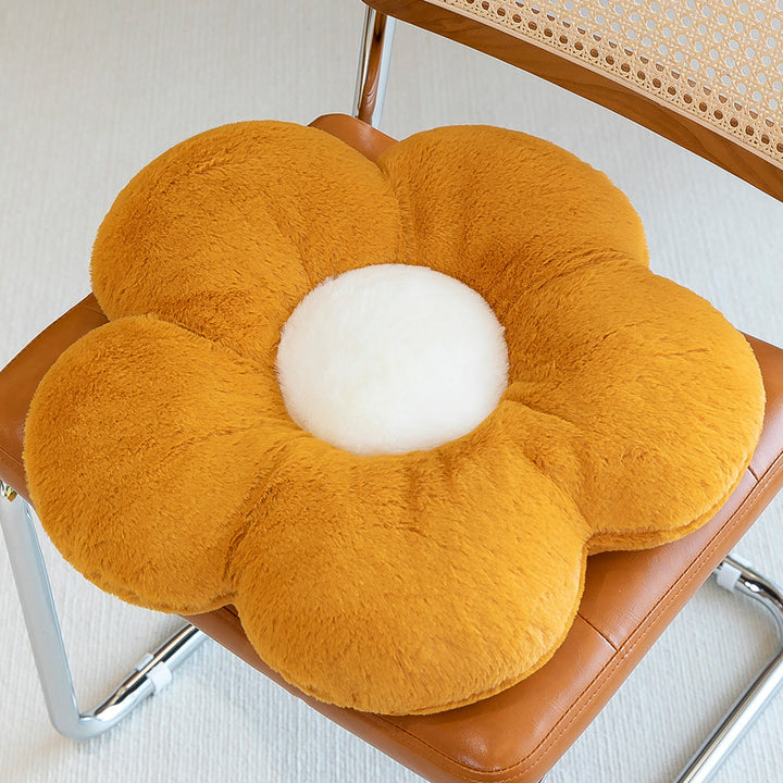 Flower Pillow Seat Cushion Bedroom Office Car