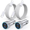 Metal PD Super Fast Car Charger – Aluminum Alloy Cigarette Lighter Charger for Huawei & All Phones