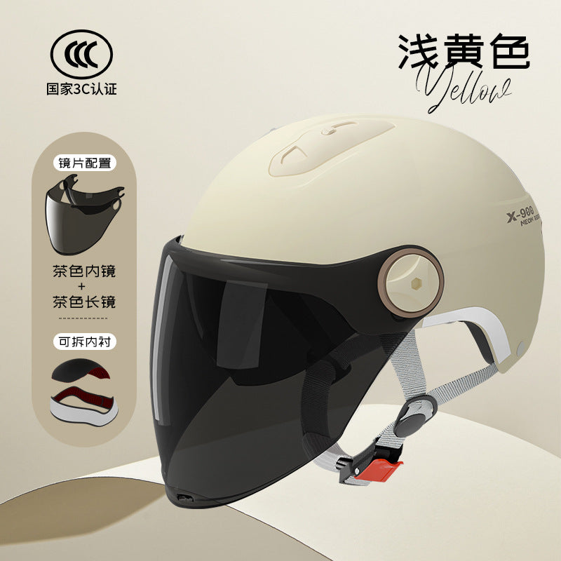 3 c Motorcycle Helmet Men's Women's