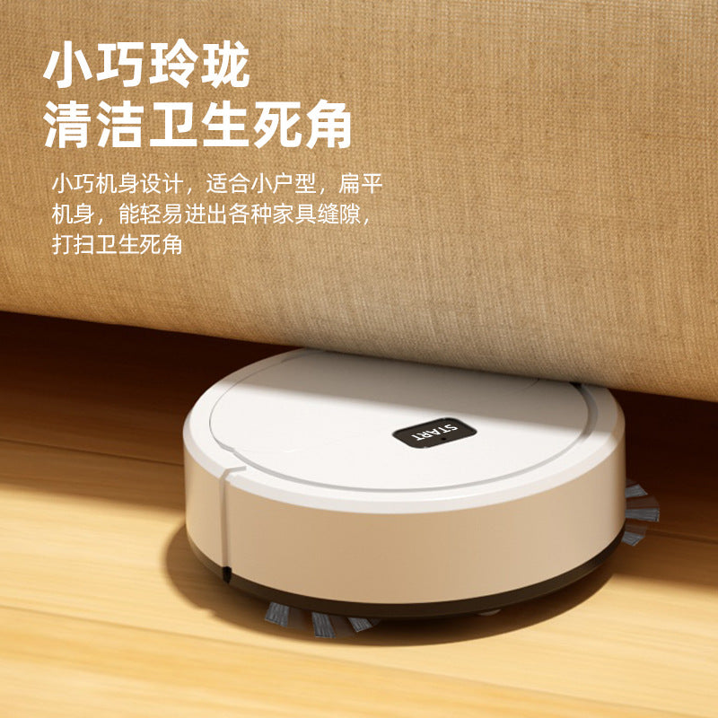Mini Auto Robot Vacuum Cleaner – 3-in-1 Sweep, Mop & Suction Smart Home Cleaner
