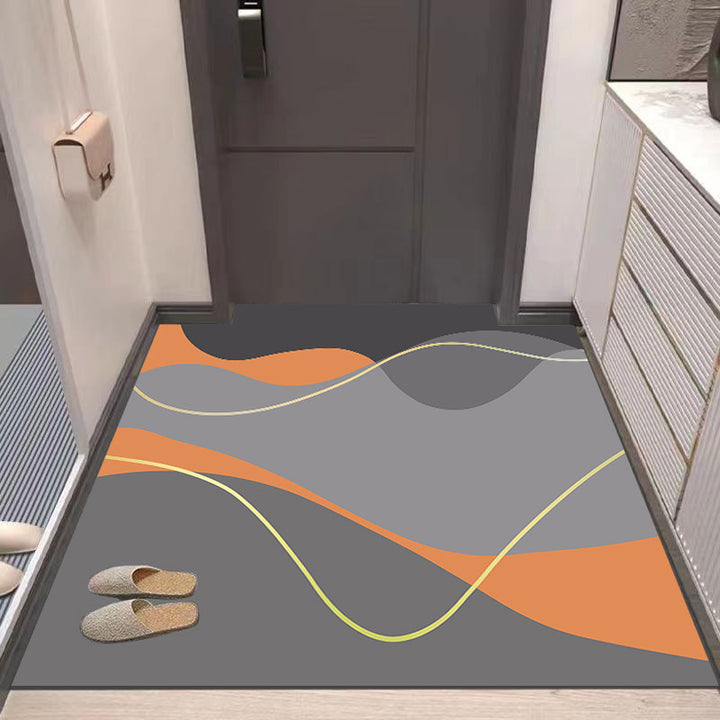 Entryway Shoes Floor Mat Home Entryway Floor Mat Light Luxury Non Slip Foot Mat
