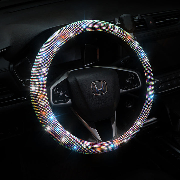 All Season Universal Grip Cover Fashion Women Medium DMedium Large Small Car Steering Wheel Cover