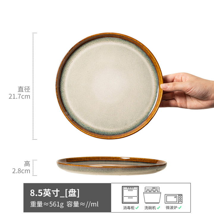 Home Ceramic Tableware Premium Fruit Japanese Style Vintage Wholesale