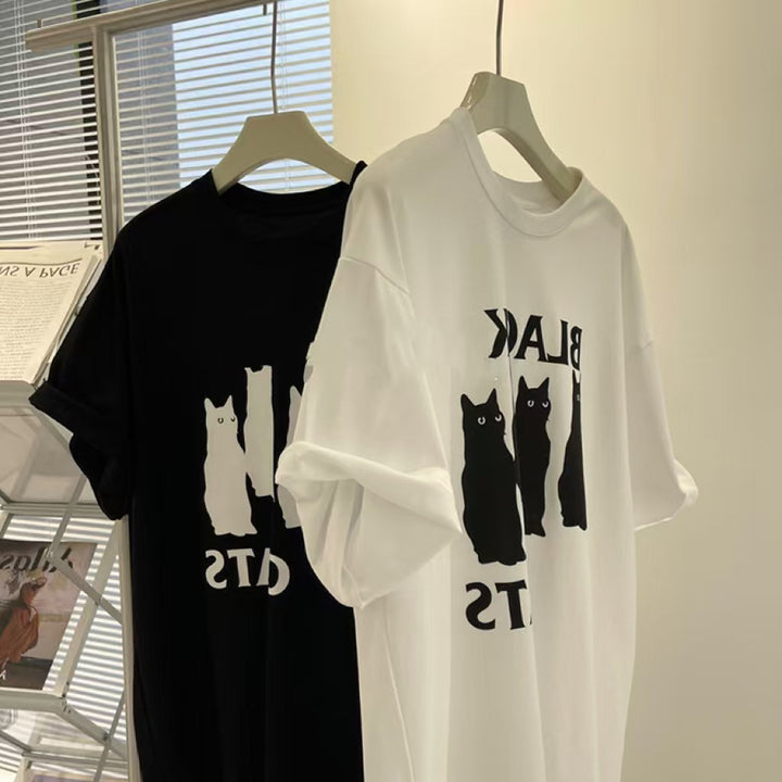 专用链接09四只猫T恤 CYX