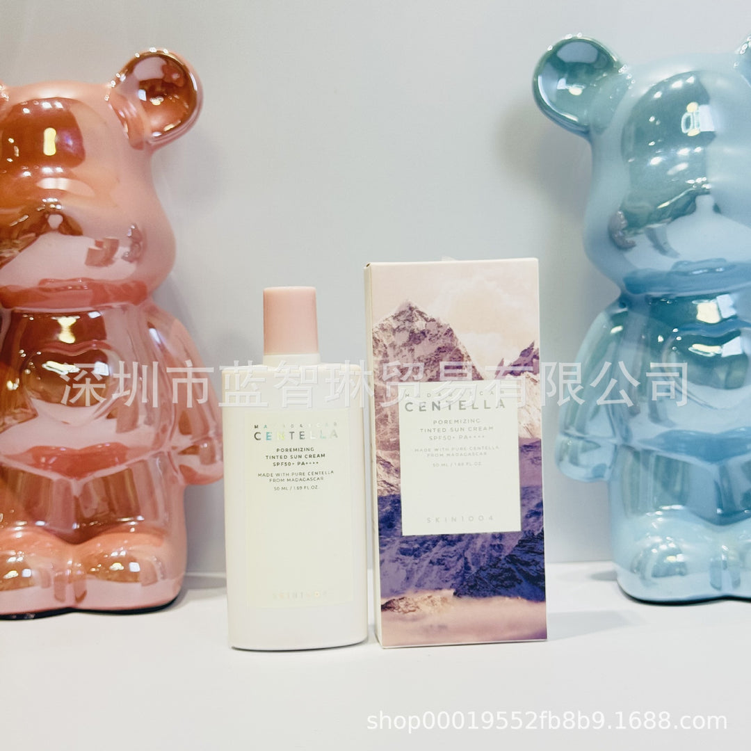 跨境韩国SKIN1004系列积雪草面霜洗面奶空气防嗮安瓶精华修护