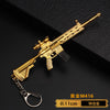 吃鸡和平绝地精英枪械M416合金武器模型周边98K玩具挂件钥匙扣