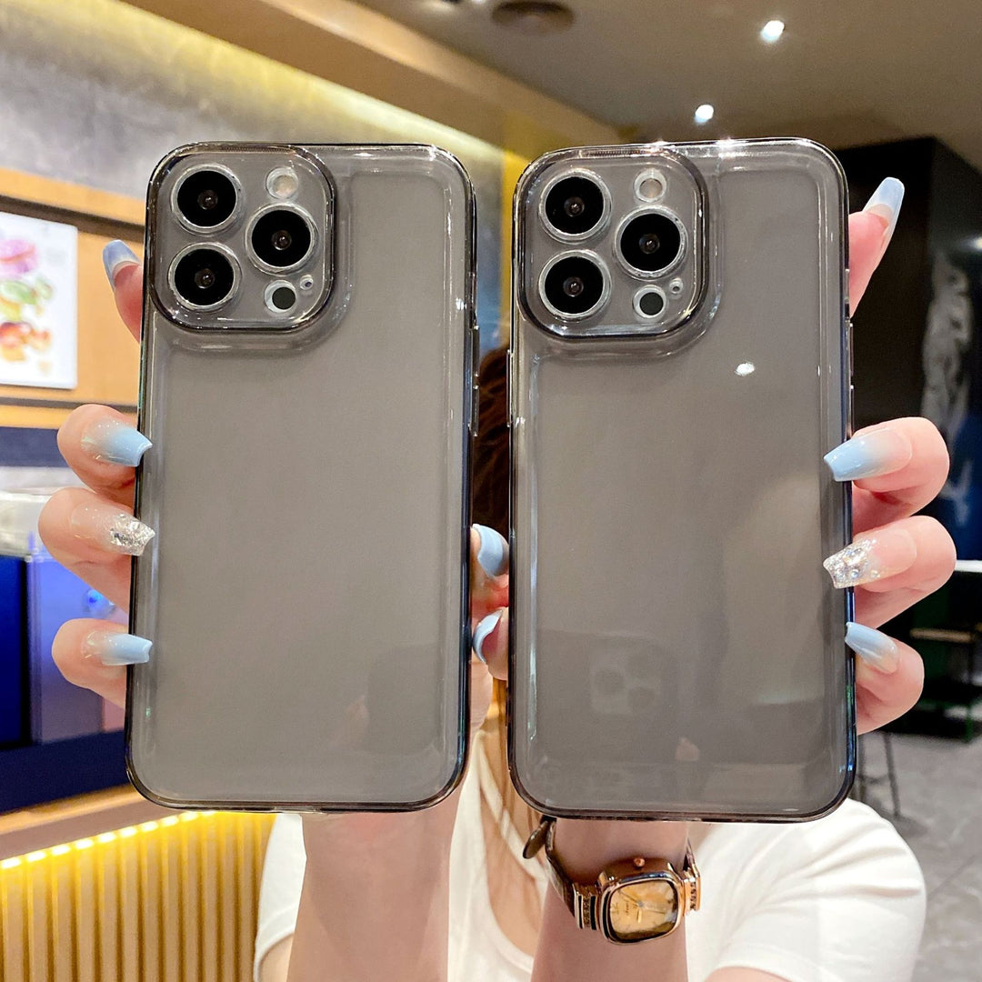For iPhone17 promax Clear Phone Caseiphone 16 TPU Shockproof 15 Full Coverage 13 Protective Case