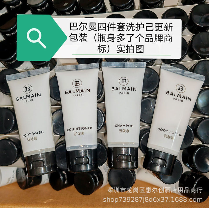 Balmain Paris Full Wash & Care Set 35 ml – Shampoo, Conditioner, Shower Gel & Moisturizer