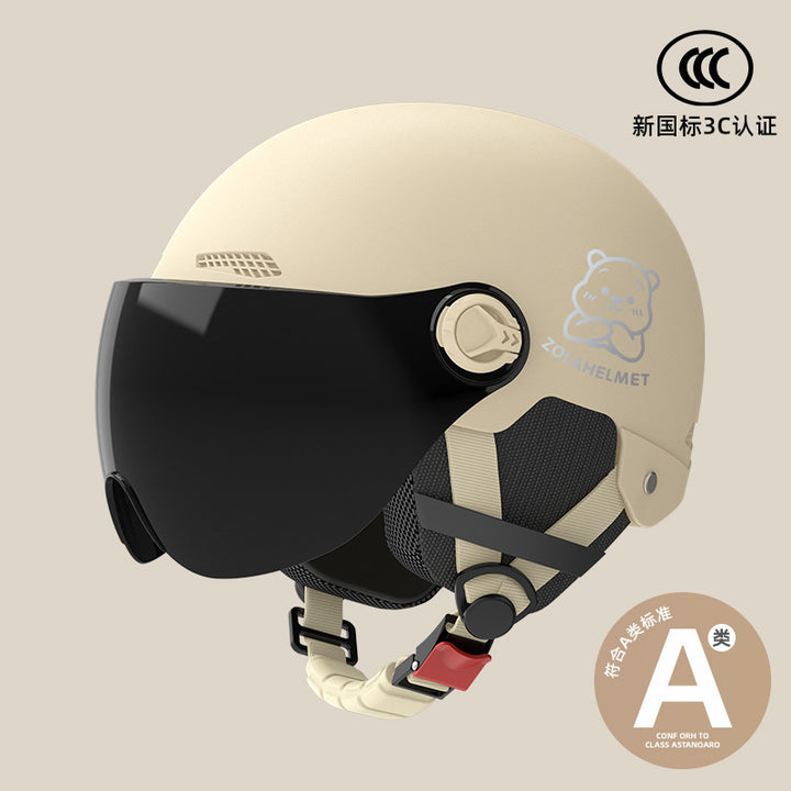 New Small Helmet Electric Vehicle Sun Protection Women Light Wholesale Winter