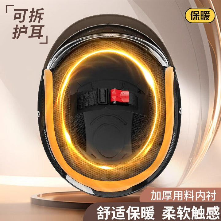 3 c Helmet Motorcycle Men's Women's Helmet