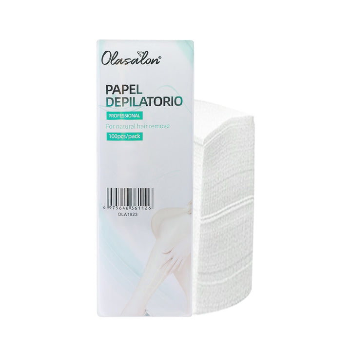 No-Residue Disposable Wax Strips – Non-Woven Hair Removal Wax Paper for Body