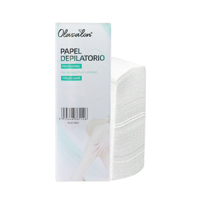 No-Residue Disposable Wax Strips – Non-Woven Hair Removal Wax Paper for Body