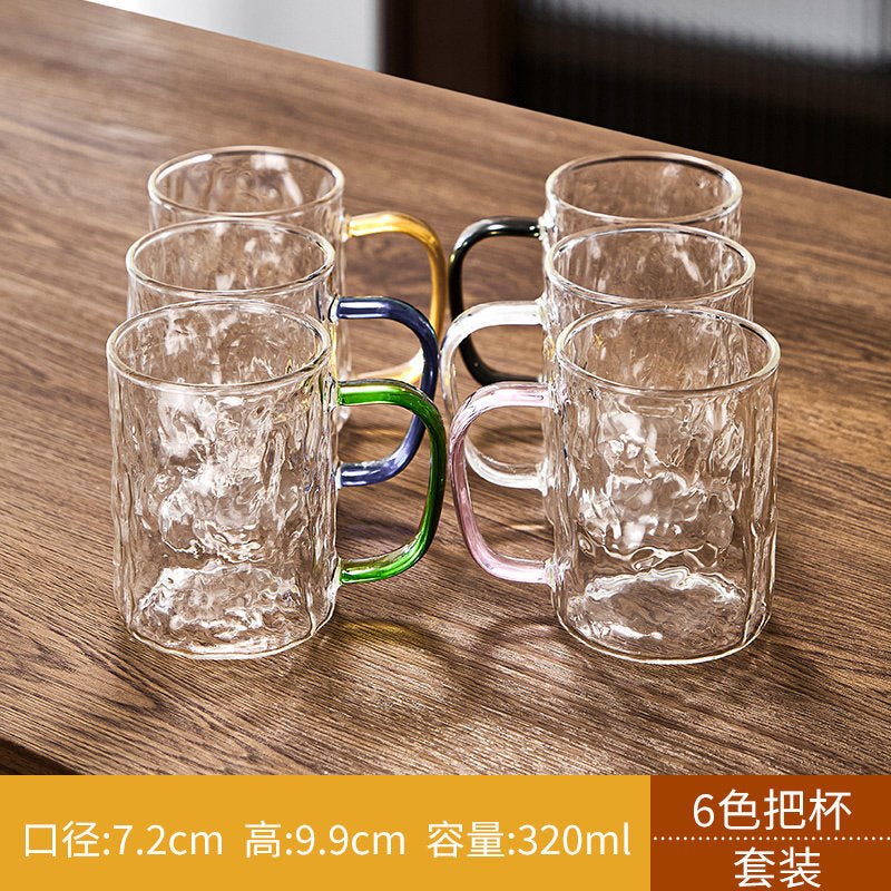 冷水壶家用耐高温玻璃水壶泡茶开水耐热冷泡凉水壶大容量水杯套装