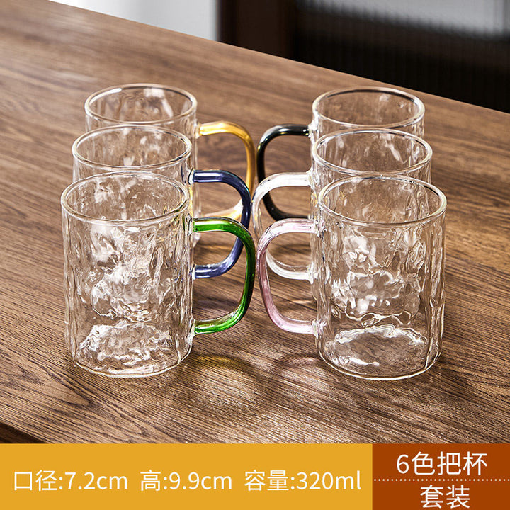 冷水壶家用耐高温玻璃水壶泡茶开水耐热冷泡凉水壶大容量水杯套装